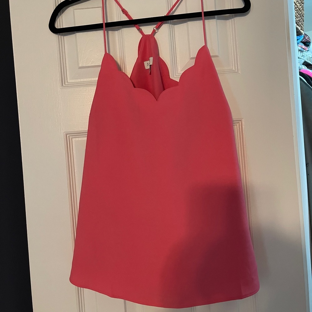 J Crew Scalloped Tank